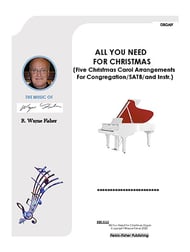 All You Need For Christmas Instrumental Parts choral sheet music cover Thumbnail